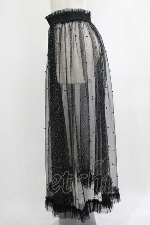 画像2: MORPH8NE / EMOTIONAL SKIRT  ブラック H-25-10-04-044-PU-SK-KB-ZH (2)