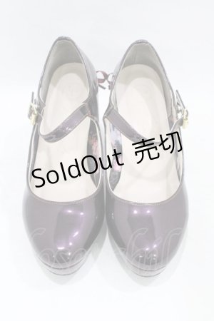 画像: YOSUKE / レースアップストラップシューズ LL ボルドー H-25-10-04-1001-PU-SH-KB-ZH