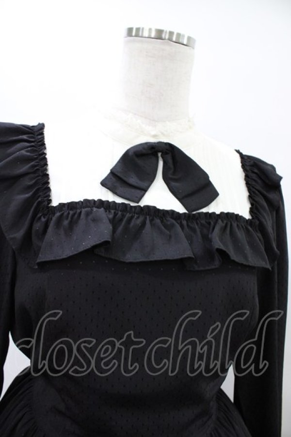 メロディバスケット Shiny dot dress Lサイズ グレー Melody BasKet / Shiny dot dress M グレー H-25-12-22-008-LO-OP-KB