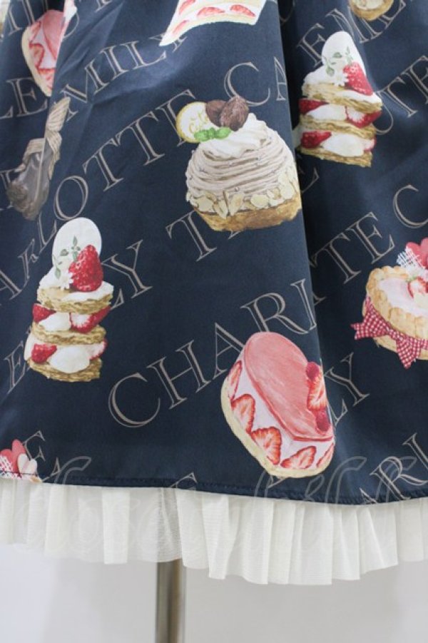 画像5: Emily Temple cute / Petit Gateauキャミソールワンピース  ネイビー H-25-10-04-1026-ET-OP-KB-ZH (5)