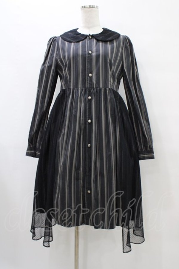 画像1: ネバアランド / アラクネワンピース  グレー×黒 H-25-10-04-1032-LO-OP-KB-ZH (1)