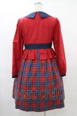 画像2: ネバアランド / バーム・クーヘンワンピース  赤 H-25-10-04-1034-LO-OP-KB-ZH (2)