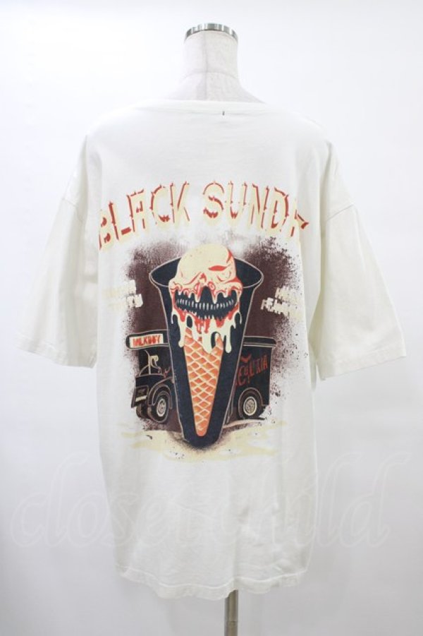 画像2: MILKBOY /ACK SUNDAE TEE  クリーム H-25-10-04-1041-MB-TO-KB-ZT232 (2)