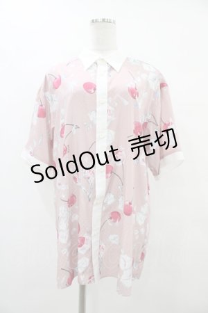 画像: 【SALE】MILKBOY / FROZEN CHERRY SHIRTS  ピンク H-25-10-04-1044-MB-BL-KB-ZH