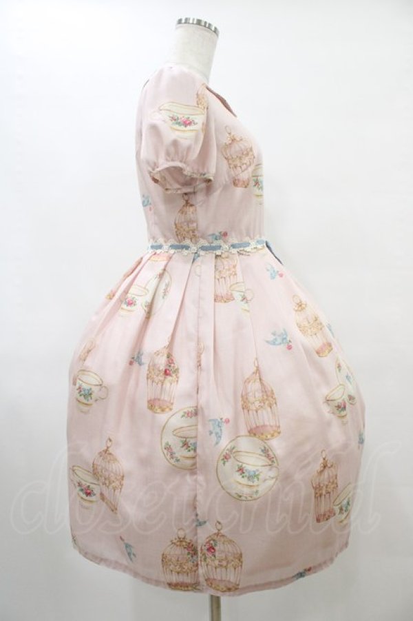 画像3: Emily Temple cute / 青い鳥ワンピース  ピンク H-25-10-04-1008-ET-OP-KB-ZT199 (3)