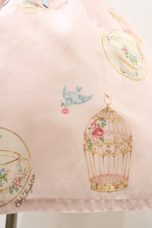 画像5: Emily Temple cute / 青い鳥ワンピース  ピンク H-25-10-04-1008-ET-OP-KB-ZT199 (5)