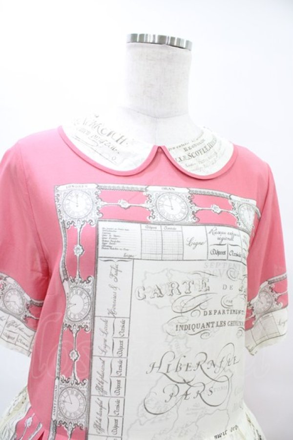 画像4: Jane Marple Dans Le Salon / Bon voyageデイドレス  ローズ H-25-10-04-1012-JM-OP-KB-ZT173 (4)