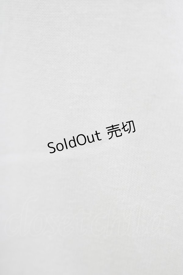 画像4: NieR Clothing / プリントCOTTON CUTSEW XL 白 H-25-10-04-056-PU-TO-KB-ZT374 (4)