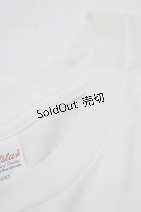 画像5: NieR Clothing / プリントCOTTON CUTSEW XL 白 H-25-10-04-056-PU-TO-KB-ZT374 (5)