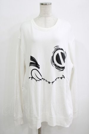 画像: NieR Clothing / プリントSWEAT  2XL 白 H-25-10-04-057-PU-TO-KB-ZH