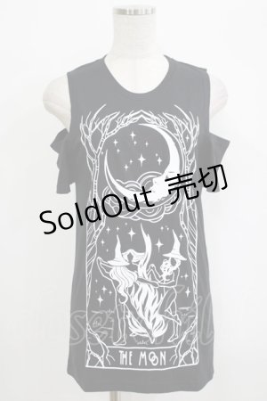 画像: Restyle / WITCHES CHANT cold shoulder tops XS ブラック H-25-10-04-060-GO-TO-KB-ZH