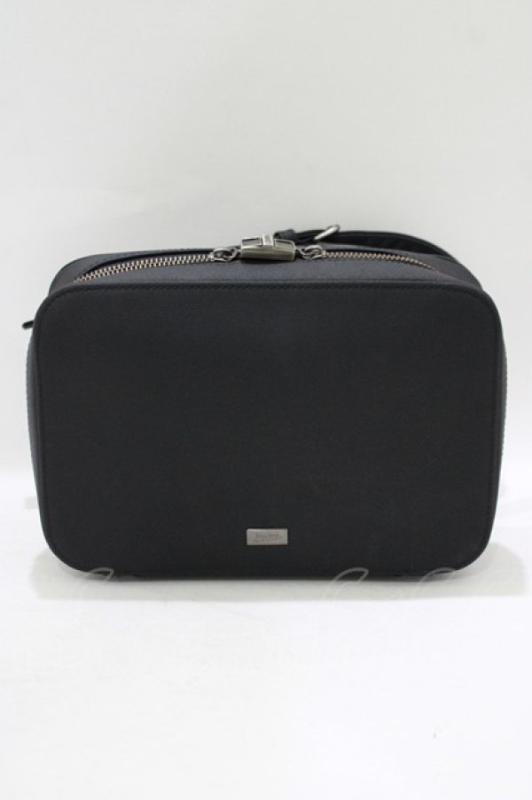 画像2: Jean Paul GAULTIER / ロゴプレートショルダー  黒 H-25-10-04-063-GO-BG-KB-ZH (2)