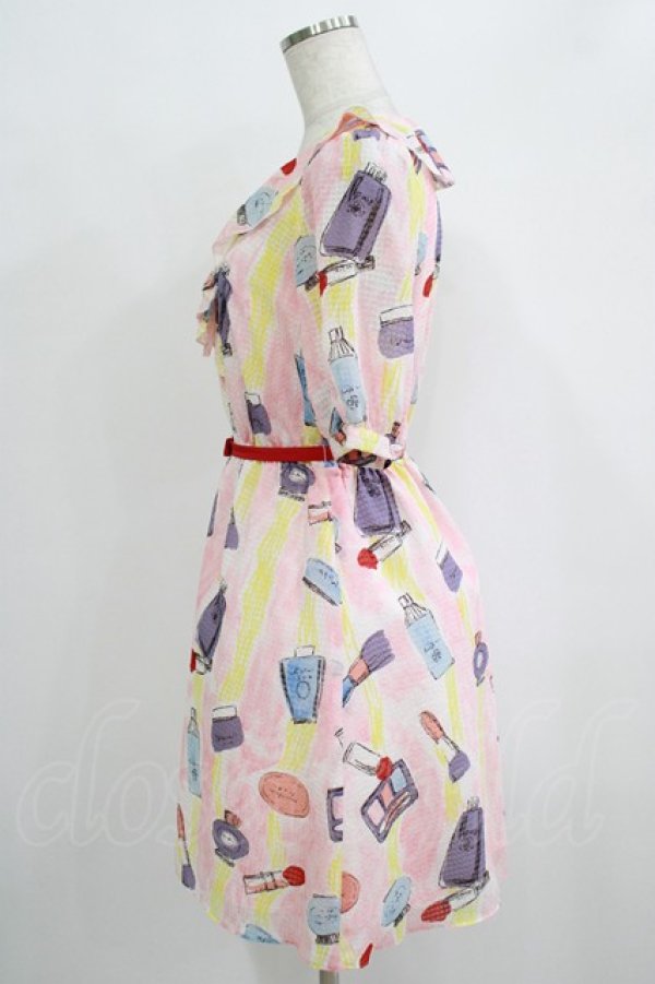 画像2: MILK / ヌーボーgirlワンピース  ピンク H-25-10-04-008-ML-OP-KB-ZH (2)