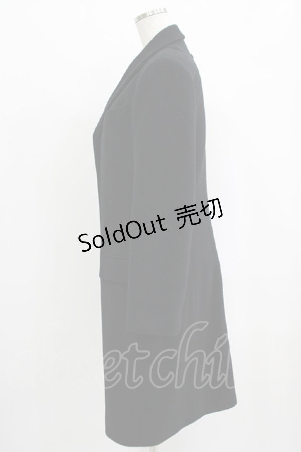 画像2: Jean Paul GAULTIER / ウールロングコート 40 ブラック H-25-10-04-022-GO-CO-KB-ZH (2)
