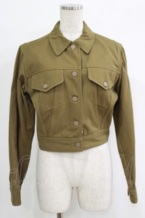 画像: Jean Paul GAULTIER / コットンデニムジャケット 42 ブラウン H-25-10-04-023-GO-JA-KB-ZH