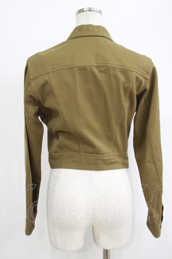 画像3: Jean Paul GAULTIER / コットンデニムジャケット 42 ブラウン H-25-10-04-023-GO-JA-KB-ZH (3)