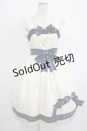 画像: BABY,THE STARS SHINE BRIGHT / Favorite Ribbonジャンパースカートセット Free 生成り/ネイビー H-25-10-05-001-BA-OP-NS-ZH