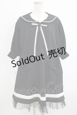 画像: Angelic Pretty / Old Schoolカットワンピース Free ブラック H-25-10-05-026-AP-OP-NS-ZH