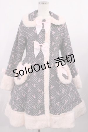 画像: BABY,THE STARS SHINE BRIGHT / Dot Ribbonコート Free グレー H-25-10-05-1010-BA-CO-NS-ZH