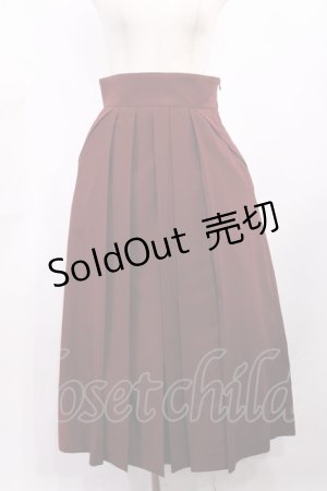 画像: NO.S PROJECT / 大正浪漫　袴スカート L ボルドー H-25-10-05-1016-LO-SK-NS-ZH