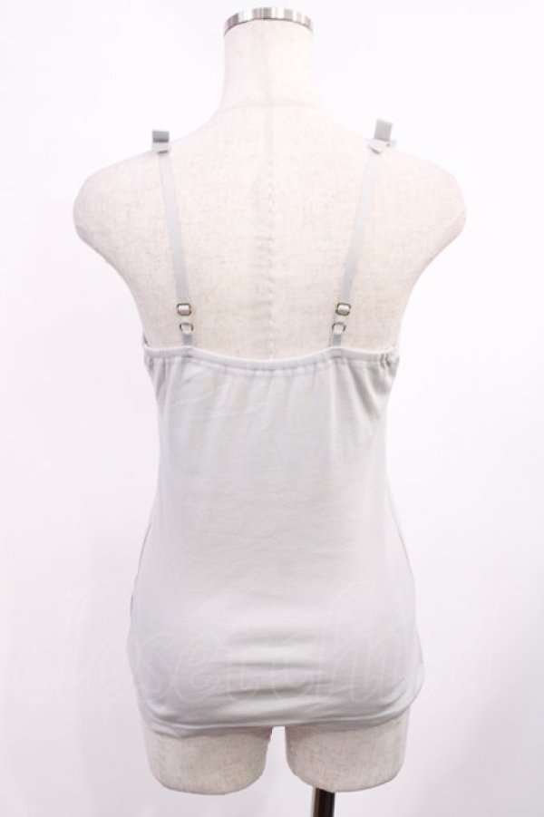 画像2: F&A / 肩リボンキャミソール Free サックス H-25-10-05-1018-LO-TO-NS-ZH (2)