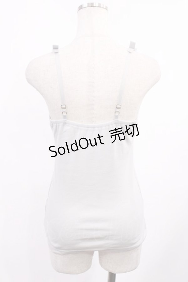 画像2: F&A / 肩リボンキャミソール Free サックス H-25-10-05-1018-LO-TO-NS-ZH (2)