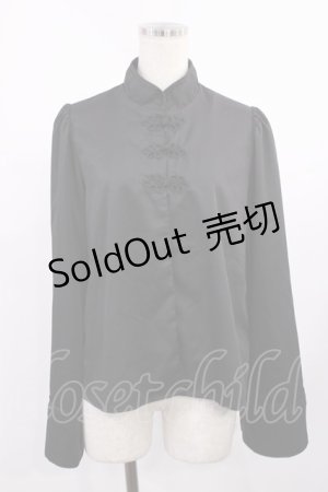画像: axes femme kawaii / メイリンブラウス M ブラック H-25-10-05-1019-AX-BL-NS-ZH