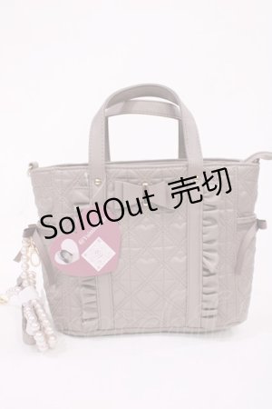 画像: FLC / MINA*キルトリボン2WAYバッグ  ピンク H-25-10-05-1032-LO-BG-NS-ZH