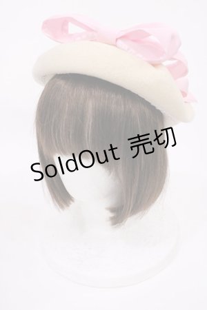 画像: Angelic Pretty / ワイヤー入りリボンベレー  オフ H-25-10-05-1038-AP-AC-NS-ZH