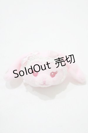 画像: BABY,THE STARS SHINE BRIGHT / うさくみゃちゃんクリップブローチ  ピンク H-25-10-05-064-BA-AC-NS-ZH