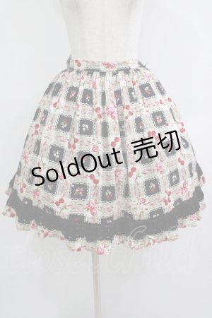 画像: BABY,THE STARS SHINE BRIGHT / スウィートチェックプリントスカート Free ブラック H-25-10-05-006-BA-SK-NS-ZH
