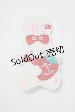 画像: Angelic Pretty / Lyrical Bunny Parlorワッペンクリップ  オフ H-25-10-05-076-AP-ZA-NS-ZH