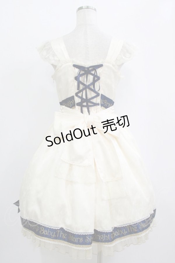 画像3: BABY,THE STARS SHINE BRIGHT / Favorite Ribbonジャンパースカートセット Free 生成り/ネイビー H-25-10-05-001-BA-OP-NS-ZH (3)