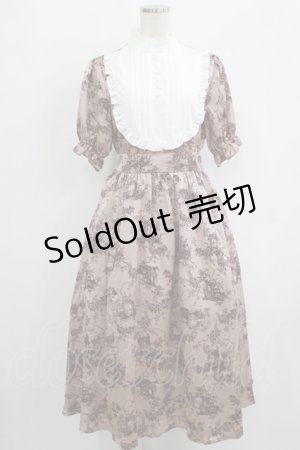 画像: m petit by misako / AM*トワルドジュイワンピース S ピンク H-25-10-05-012-LO-OP-NS-ZH