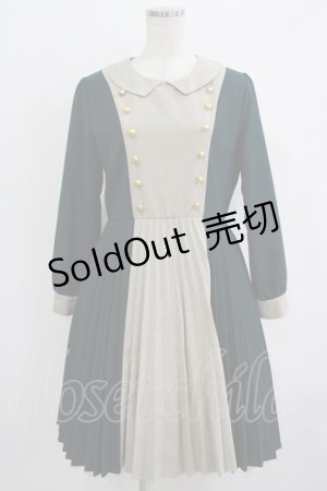 画像: Fi.n.t / ロザリーヌ アコーディオンプリーツワンピース Free グリーン H-25-10-05-018-CA-OP-NS-ZH