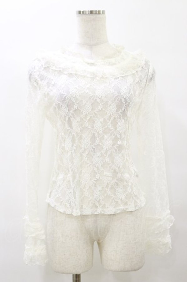 画像1: BABY,THE STARS SHINE BRIGHT / Lydiane フリルプルオーバー Free オフ H-25-10-06-050-BA-BL-NS-ZH (1)