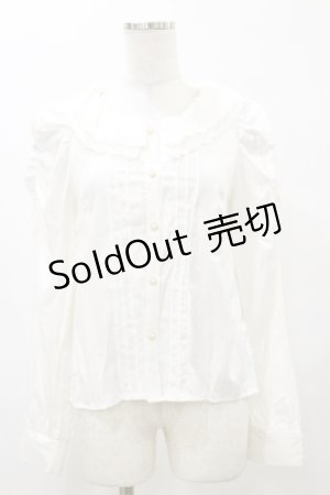 画像: pium / レース襟ブラウス Free オフ H-25-10-06-051-LO-BL-NS-ZH