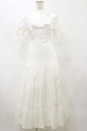 画像: Ank Rouge / ティアードヨークワンピース M オフ H-25-10-06-062-CA-OP-NS-ZH