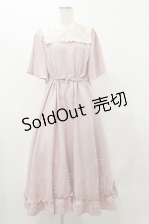 画像: m petit by misako / レースセーラーワンピース M ピンク H-25-10-06-067-LO-OP-NS-ZH