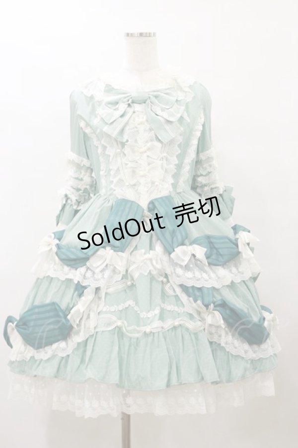 画像1: BABY,THE STARS SHINE BRIGHT / アンリエッタ姫の舞踏会ワンピースドレス Free グリーン H-25-10-06-072-BA-OP-NS-ZH (1)
