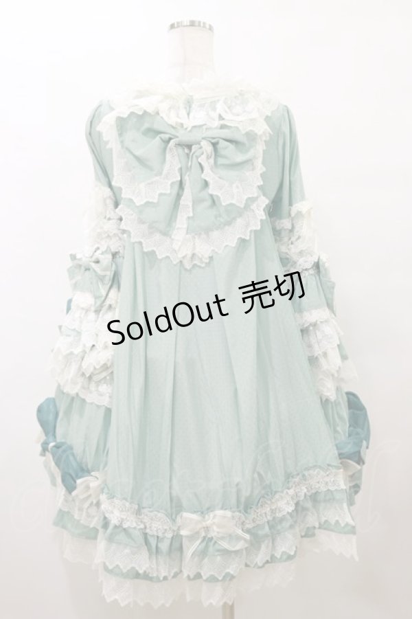 画像2: BABY,THE STARS SHINE BRIGHT / アンリエッタ姫の舞踏会ワンピースドレス Free グリーン H-25-10-06-072-BA-OP-NS-ZH (2)