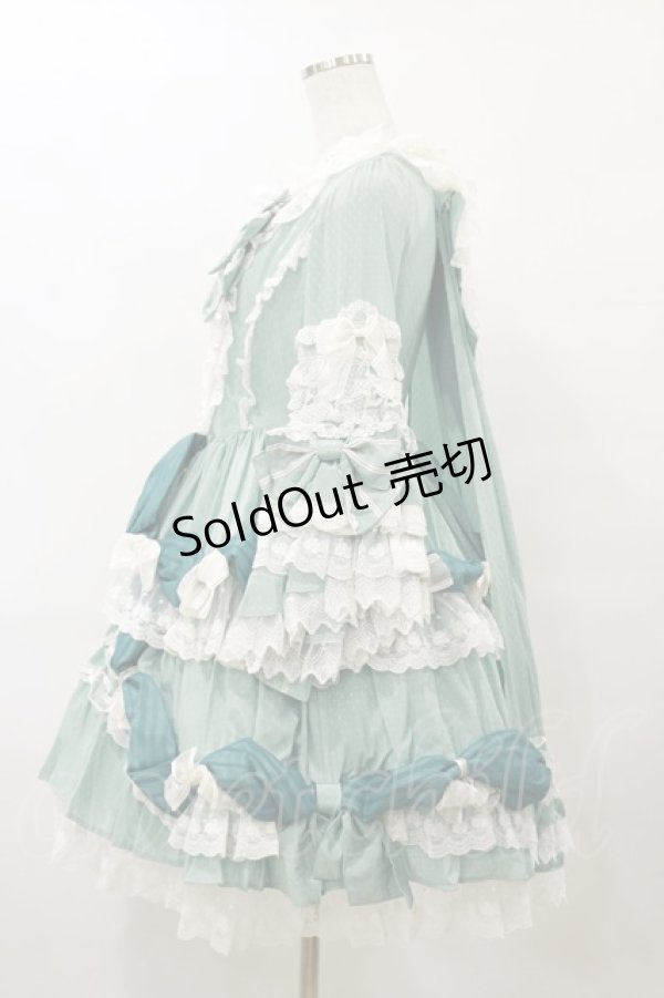 画像3: BABY,THE STARS SHINE BRIGHT / アンリエッタ姫の舞踏会ワンピースドレス Free グリーン H-25-10-06-072-BA-OP-NS-ZH (3)