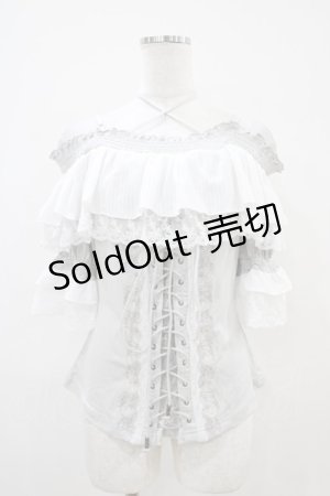 画像: Ozz oneste / Pirates Roseオフショルダープルオーバー  グレー H-25-10-06-1015-OO-TO-KB-ZT121