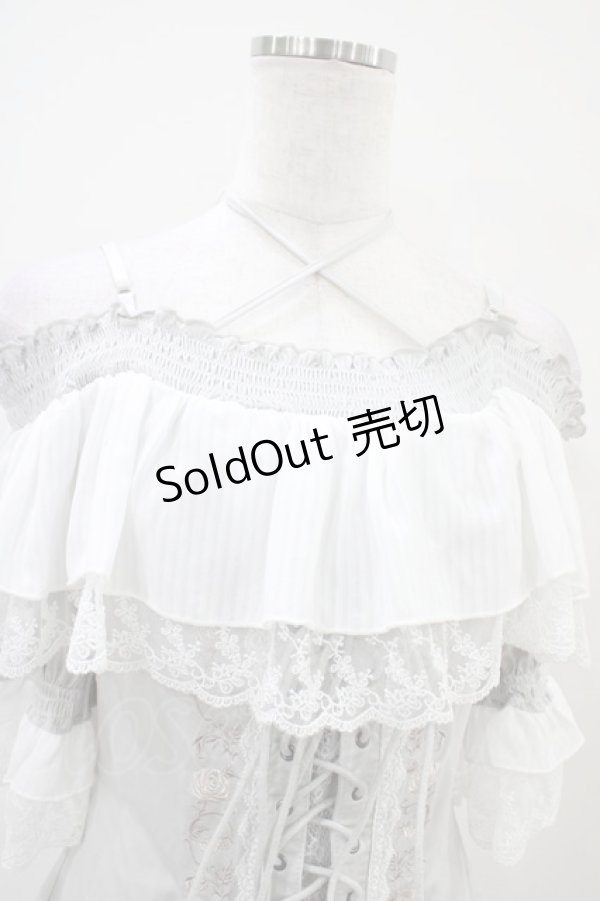 画像4: Ozz oneste / Pirates Roseオフショルダープルオーバー  グレー H-25-10-06-1015-OO-TO-KB-ZT121 (4)