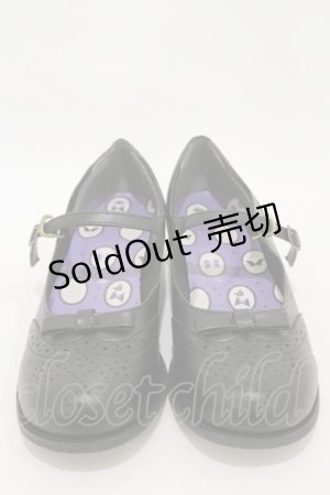 画像: m petit by misako / AMクロミパンチングPPS M ブラック H-25-10-06-002-LO-SH-NS-ZH