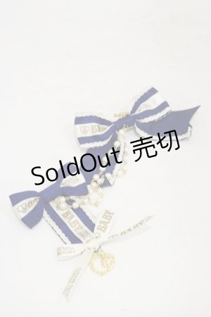 画像: BABY,THE STARS SHINE BRIGHT / Ruban le Lien チャーム  ネイビー H-25-10-06-029-BA-AC-NS-ZH