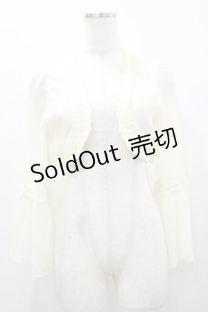 画像: ALICE and the PIRATES / ルクレールシフォンボレロ Free 生成り H-25-10-07-053-PA-TO-NS-ZH