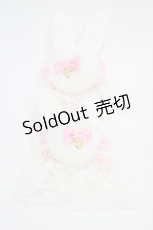 画像: Angelic Pretty / Bunny Pomponお袖とめ  オフ/ピンク H-25-10-07-1005-AP-ZA-NS-ZH