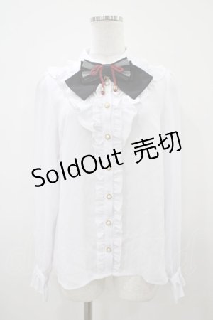 画像: Amavel / 大鳥居の御稲荷和風ブラウス Free オフ H-25-10-07-1050-CA-BL-NS-ZH