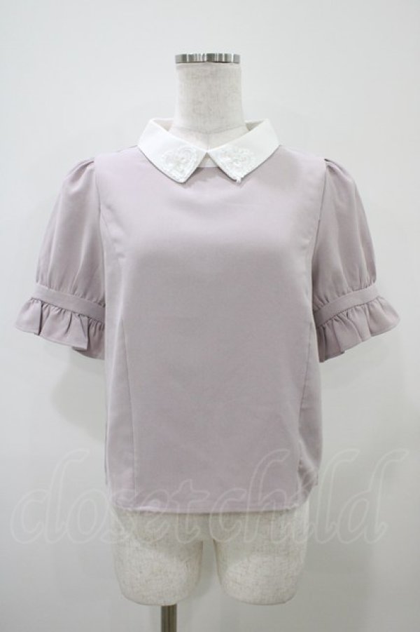 画像1: evelyn / ハートレーストップス Free ピンク H-25-10-07-1059-LO-TO-NS-ZH (1)